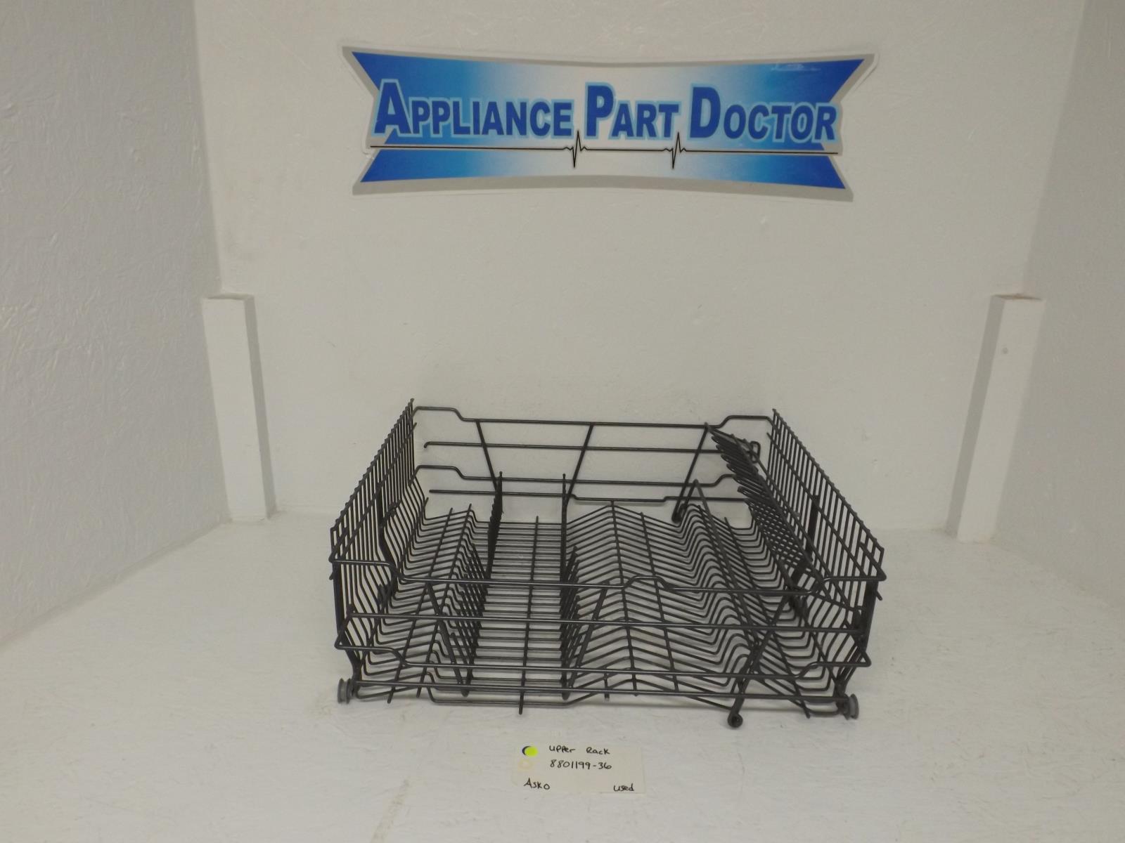 ASKO Dishwasher 8801199-36 Upper Rack Used ASKO Dishwasher 8801199-36 Upper Rack Used